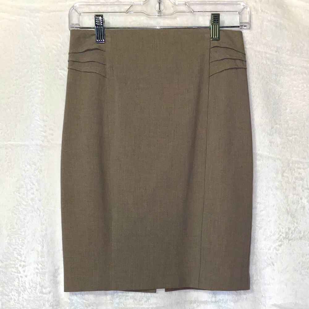 Express Gray Pencil Skirt